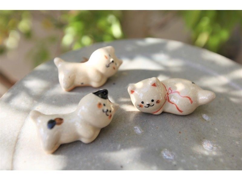 [Osaka Umeda] A chance to choose from a bean plate hand-kneaded or a cat chopstick rest ☆