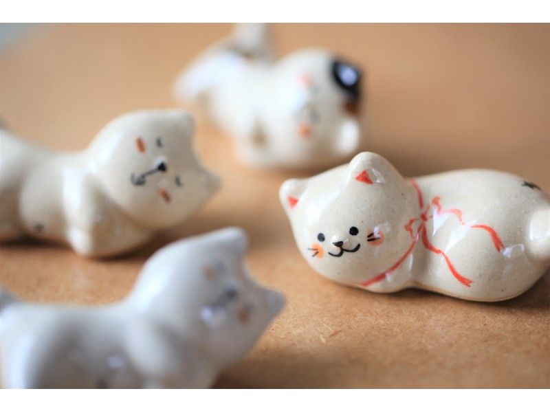 東京青山】豆皿手びねりorネコの箸置きから選べるきっかけ陶芸体験