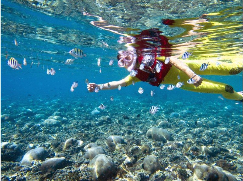 【青の洞窟シュノーケル】沖縄県公安委員会指定⭐️安全対策優良店⭐️青の洞窟専門店でワンランク上の体験を✨バスタオル無料❤️駐車場完備‼️の紹介画像