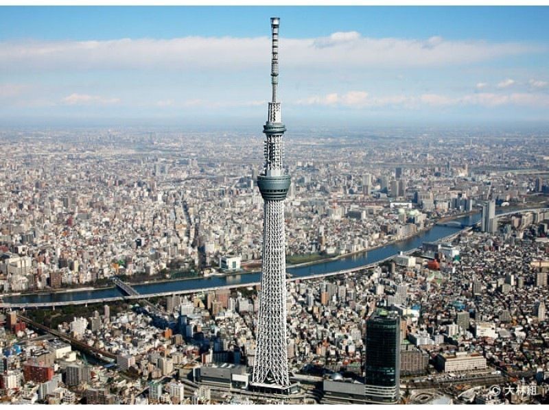 【도쿄·신기바발! 】(20분) 상공 600m의 절경 투어! 관광 명소를 헬리콥터 유람 비행 체험の紹介画像