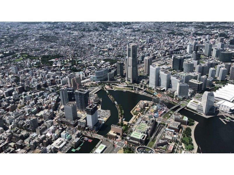 [来自东京新木场！ ] （30分钟）600米高空的绝景之旅！观光景点的直升机观光飞行体验（30分钟）の紹介画像