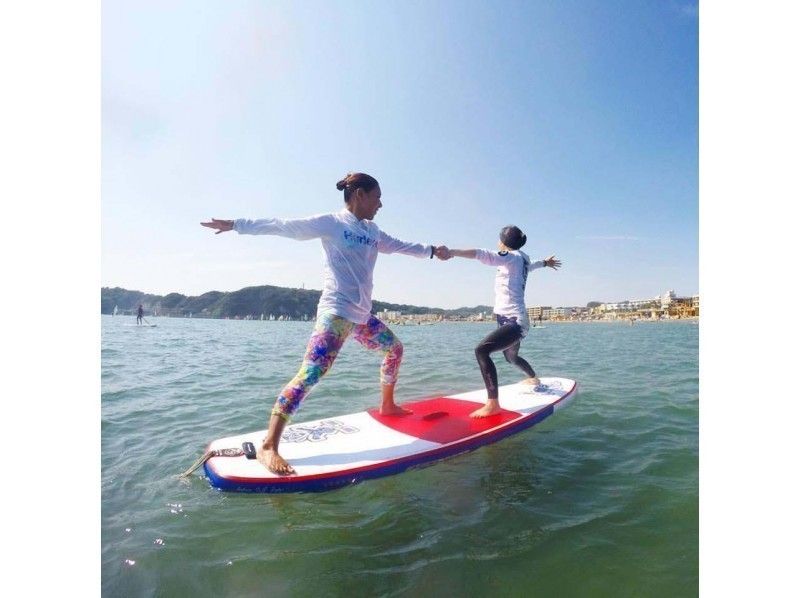 [ Shonan -Zushi] SUP experience Tasu SUP Yoga luxury course of the (first direction only) [1 Sun ]の紹介画像