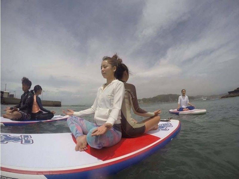 [ Shonan -Zushi] SUP experience Tasu SUP Yoga luxury course of the (first direction only) [1 Sun ]