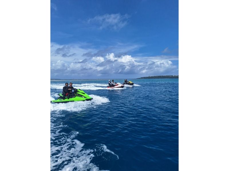 [Okinawa, Nago] Jet Ski Touring!! Sesoko Island & Minna Island Course [License Required]!!の紹介画像