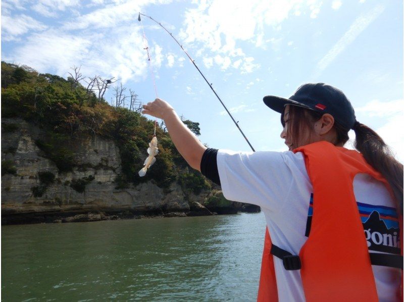 [宮城·Shiogama·Matsushima]在海灣輕鬆釣魚☆女性•小學生•初學者歡迎（= ^ ^ ^ =）の紹介画像