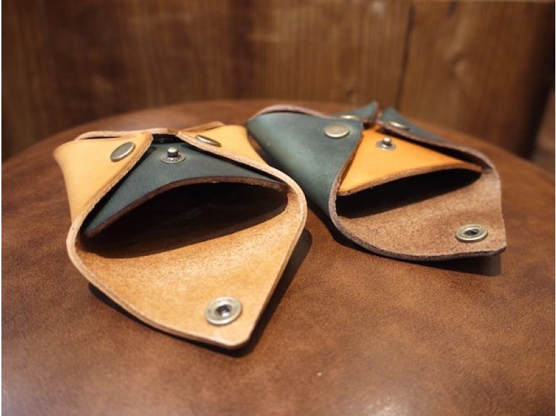 【愛知・名古屋】靴職人のレザークラフト教室「四角コインケース作り」