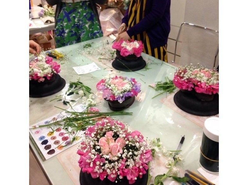 【愛知・名古屋】生花のハートアレンジメントの紹介画像