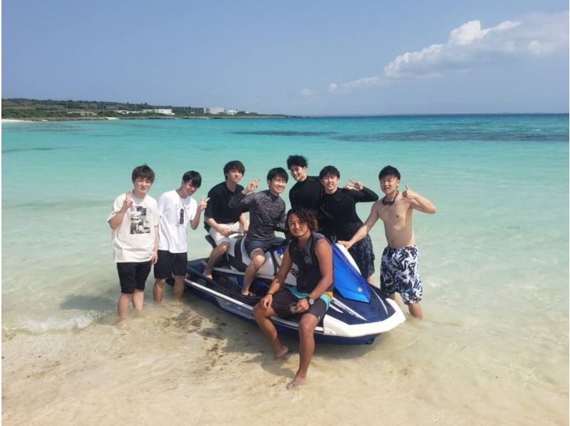 [沖縄名護]（有執照）水上摩托日落之旅！ ！ Sesoko Island＆三Najima當然の紹介画像