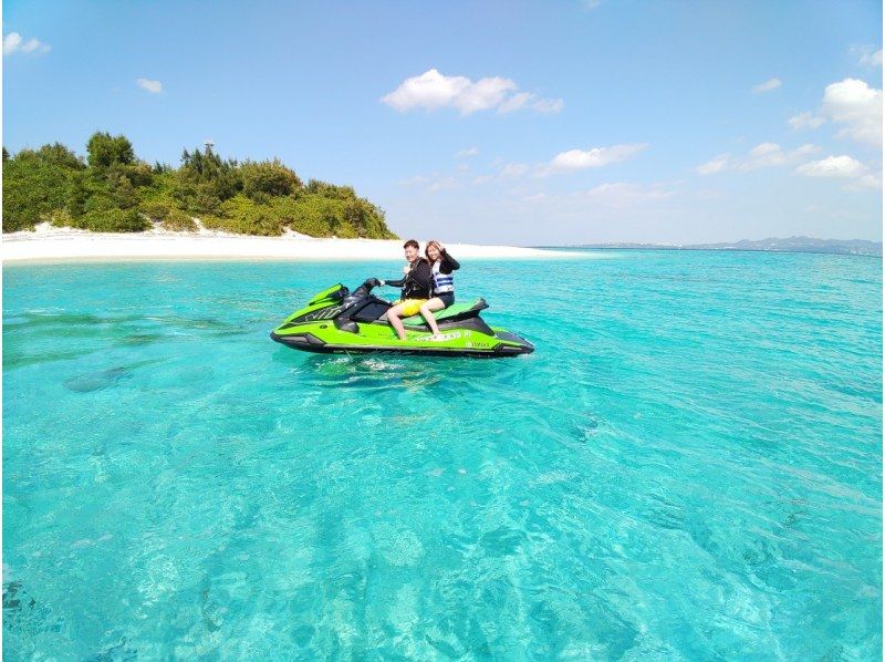 [冲绳名护]（有执照）水上摩托日落之旅！ ！ Sesoko Island＆三Najima当然の紹介画像