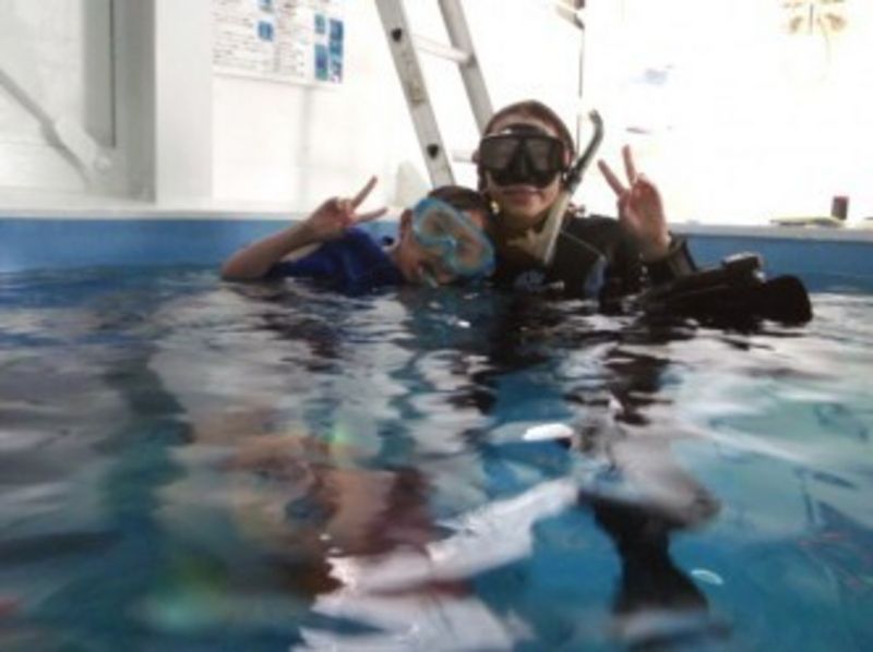 [Hyogo ・ Himeji】 I can accept it at night! underwater Shooting School Snorkel experience (in-store pool course)の紹介画像