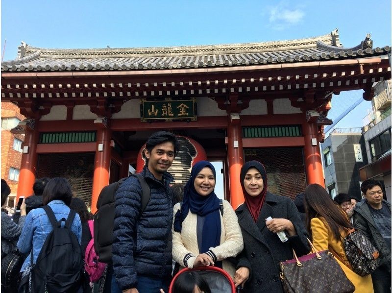 【東京・浅草／渋谷】イスラム教徒とベジタリアンにおすすめ！東京ハイライトツアーの紹介画像