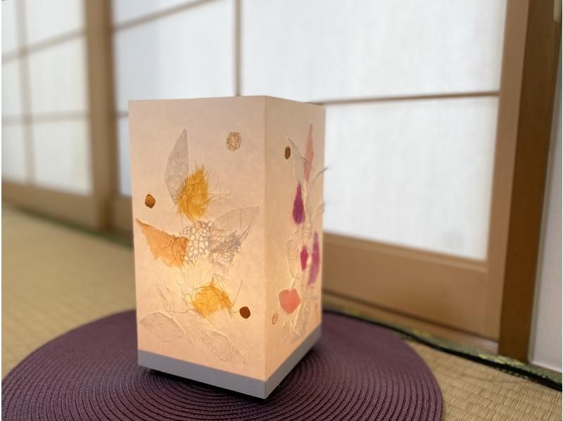[Tokyo-Jiyugaoka] ★ Handmade Japanese paper lampshade ★