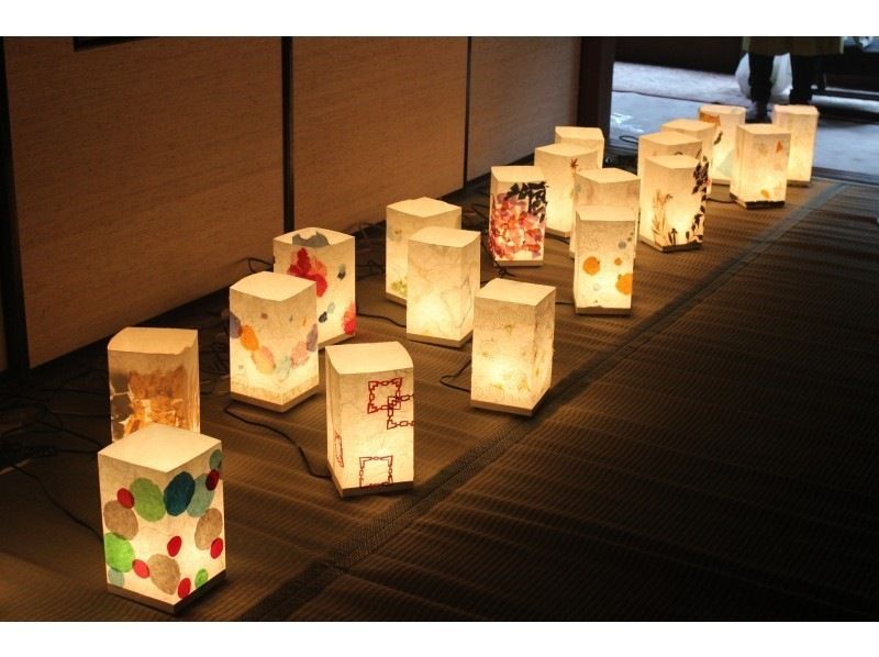 [東京-Jiyugaoka]★手工製作的日本紙燈罩★在現代日式空間，日本紙角安東生產房間。の紹介画像