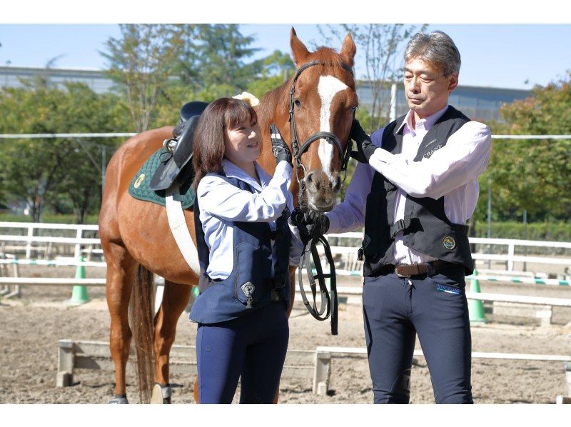 [大阪·Habuchino]第一次安全！在一個對一騎馬經驗（可接送）の紹介画像