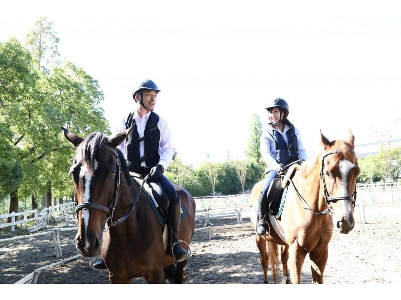 [Osaka ・ Habuchino] safe even for the first time! One-on-one Horse riding Experience (With a shuttle bus)の紹介画像