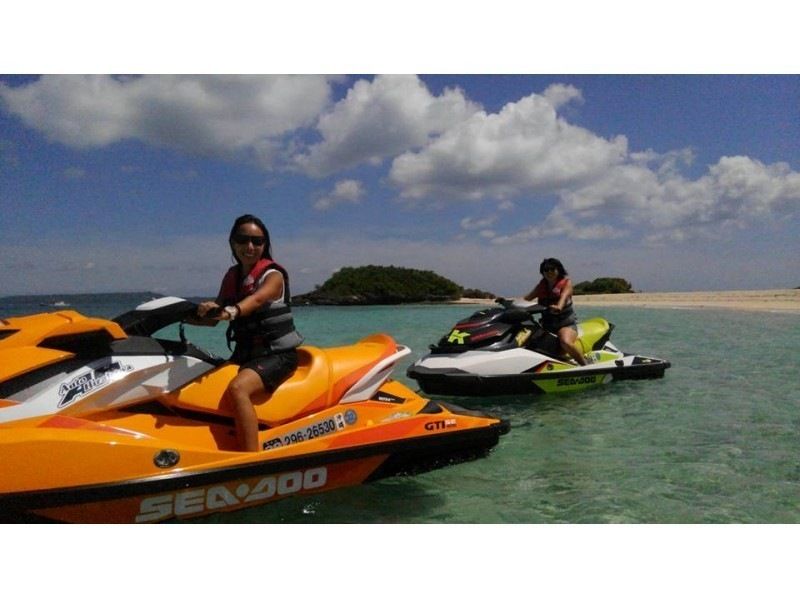 [Okinawa/ Uruma] Reserved! Jet ski Touring plan around 5 islands in You can drive with license