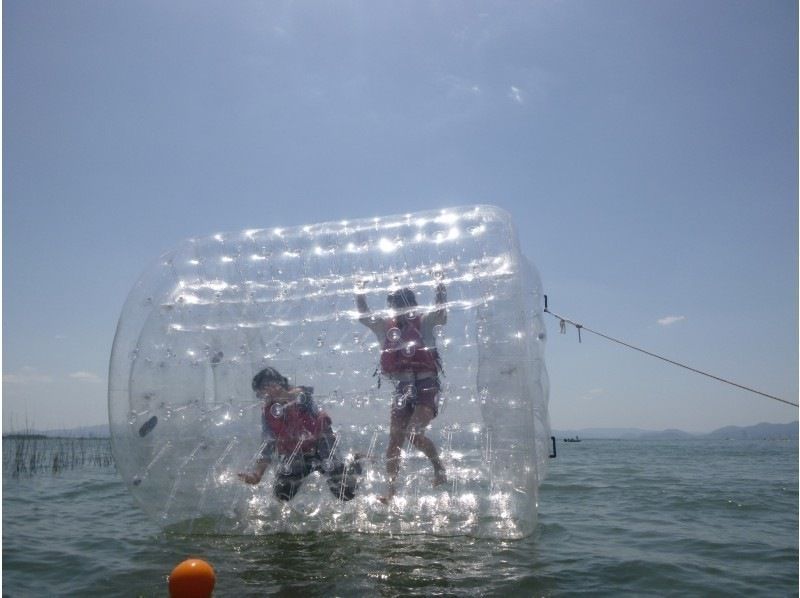 [ 滋賀 ·琵琶湖·水塊]琵琶湖周圍奔跑！水塊體驗！の紹介画像