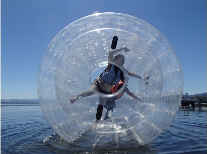 [ 滋賀 ·琵琶湖·水塊]琵琶湖周圍奔跑！水塊體驗！の紹介画像