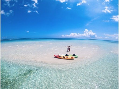 沖縄 宮古島 カヤックで行く絶景 幻の島 ゆにの浜 上陸ツアー 写真データ無料 アクティビティジャパン