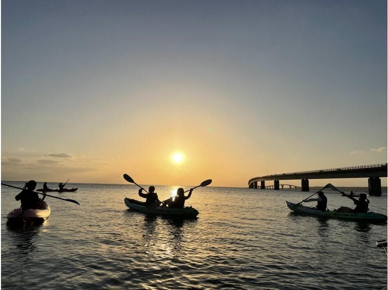 【Okinawa · Miyakojima】 Sunset time Kayak Tours