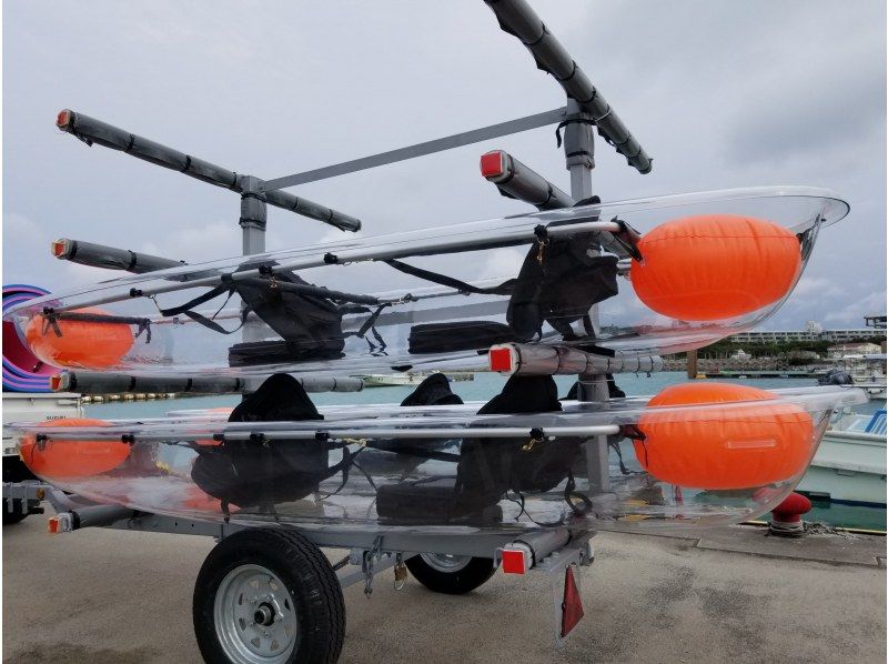 【沖縄県恩納村】クリアカヤック！Gopro無料レンタル付＆豪華8大無料特典付の紹介画像