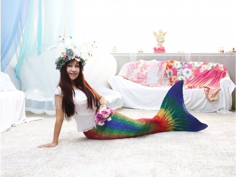 [Hyogo/Kobe] Mermaid bodywork & posing class ★ Photo shoot inside a seashell objectの紹介画像