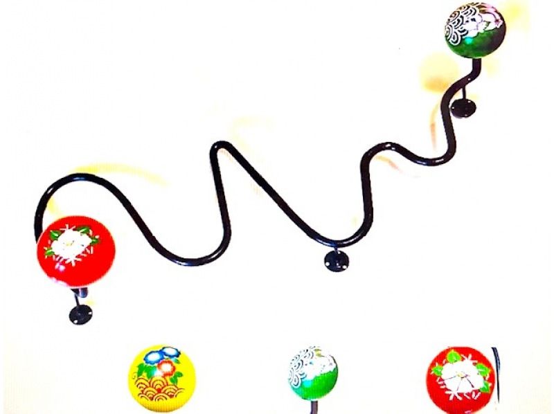 [Participatory art production in Nishi-Tengachaya, Osaka: Machiya townhouses used for TV and movie filming] Edo Komon patterns drawn on three-dimensional objects {20% off ¥30,000 = ¥24,000}の紹介画像