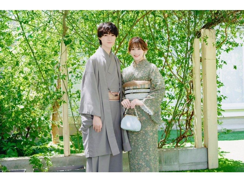 【도쿄 &middot; 아사쿠사] ★ 기모노 세트 & 헤어 세트 포함 "입고 포함 플랜"비오는 날은 우산 무료 대여 중 ♪の紹介画像