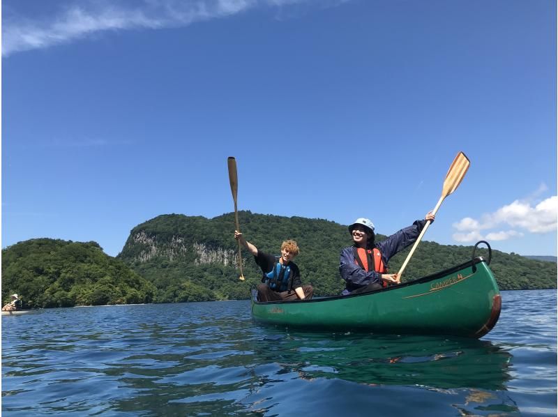 [青森-Lake Towada】加拿大獨木舟之旅，穿越美麗的湖泊！用巧克力蛋糕和茶！の紹介画像