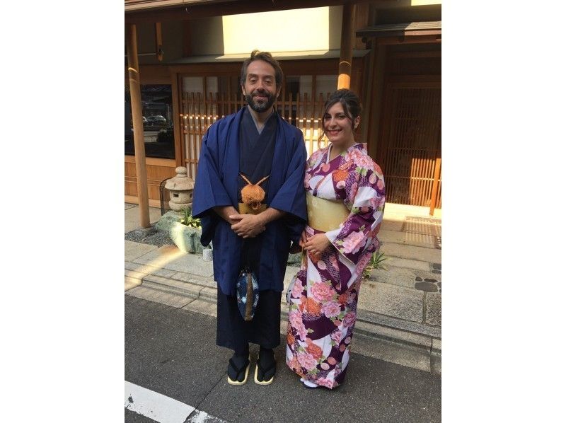 [京都/京都站]和服租賃“和服體驗”穿著經典的和服，在京都散步！京都站步行7分鐘（有英語）の紹介画像