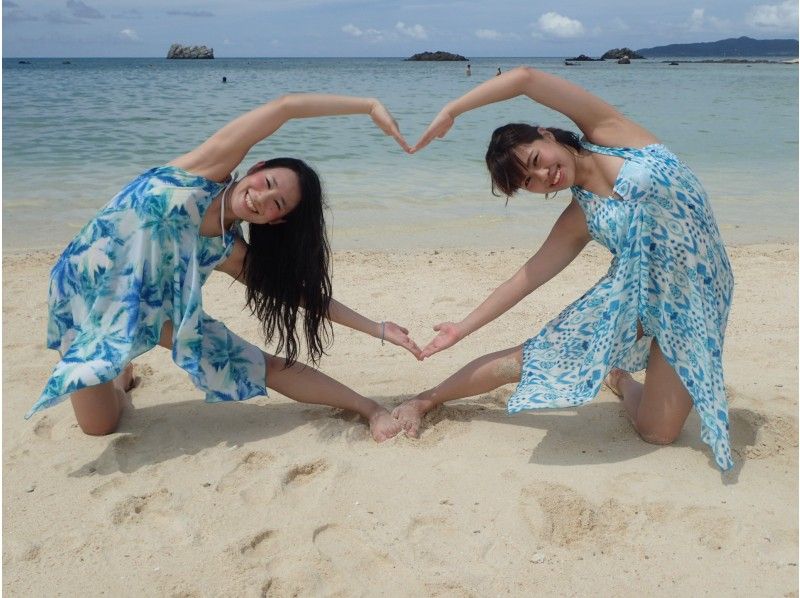 [从下午开始，半天]水下照片正在呈现！神奇的无人岛幻影岛登陆&移动海龟浮潜之旅！の紹介画像