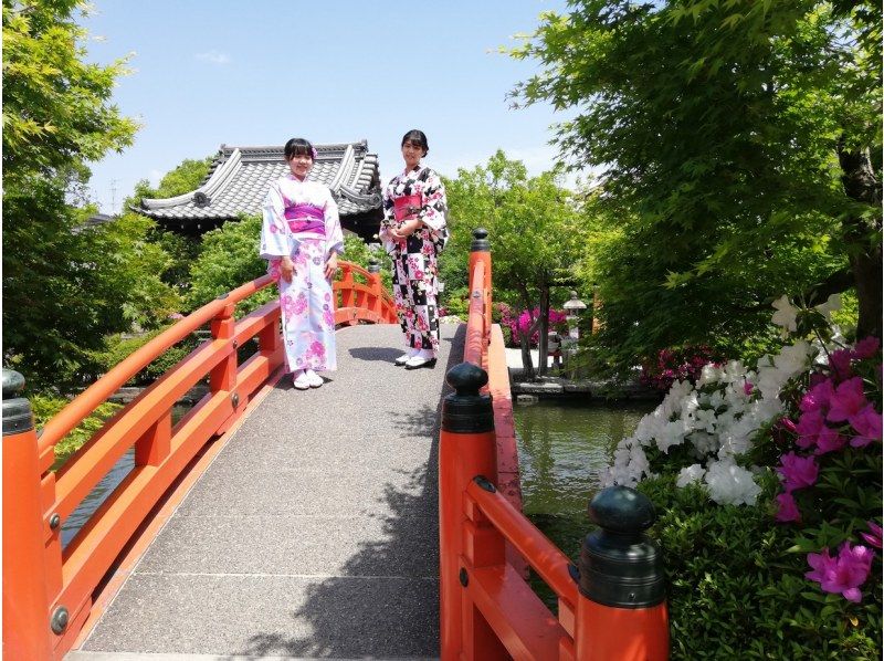 【교토·시조 오미야】크리스마스 캠페인★여기에서만 체험할 수 있다♪헤어 액세서리 붙여 마음껏‼ 기모노 대여 외출 코스の紹介画像