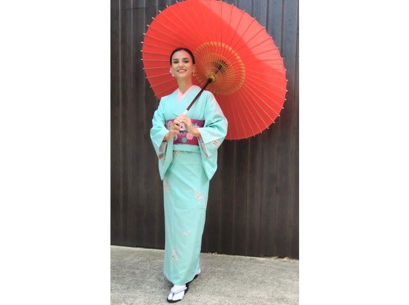 【京都・四条大宮】ここでしか体験できない♪ヘアーアクセサリーつけ放題‼着物レンタルお出かけコースの紹介画像