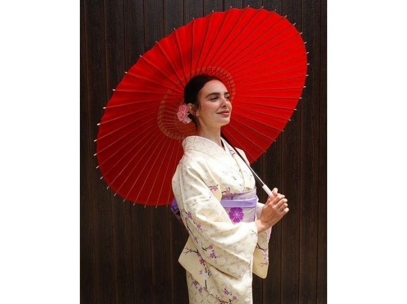 【京都・四条大宮】ここでしか体験できない♪ヘアーアクセサリーつけ放題‼着物レンタルお出かけコースの紹介画像