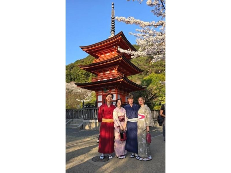 【京都・四条大宮】ここでしか体験できない♪ヘアーアクセサリーつけ放題‼着物レンタルお出かけコースの紹介画像