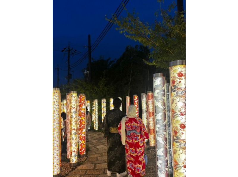 【京都・四条大宮】ここでしか体験できない♪ヘアーアクセサリーつけ放題‼着物レンタルお出かけコースの紹介画像