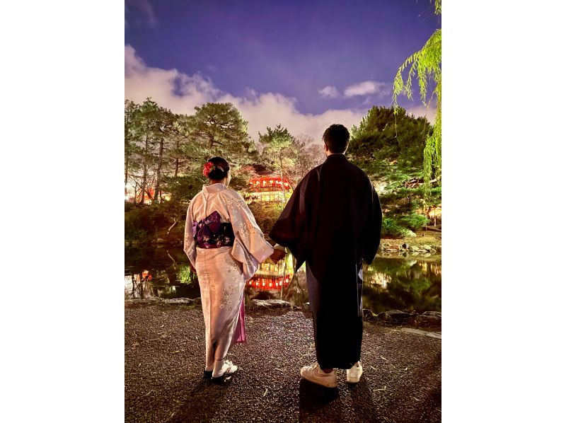 【京都・四条大宮】ここでしか体験できない♪ヘアーアクセサリーつけ放題‼着物レンタルお出かけコースの紹介画像