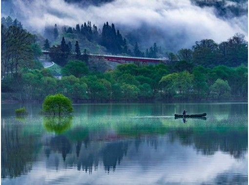 山形縣飯德市 在奇妙的淹沒森林中劃獨木舟和米澤牛肉 當地蔬菜燒烤之旅 4 29 5 9限量版 Activityjapan