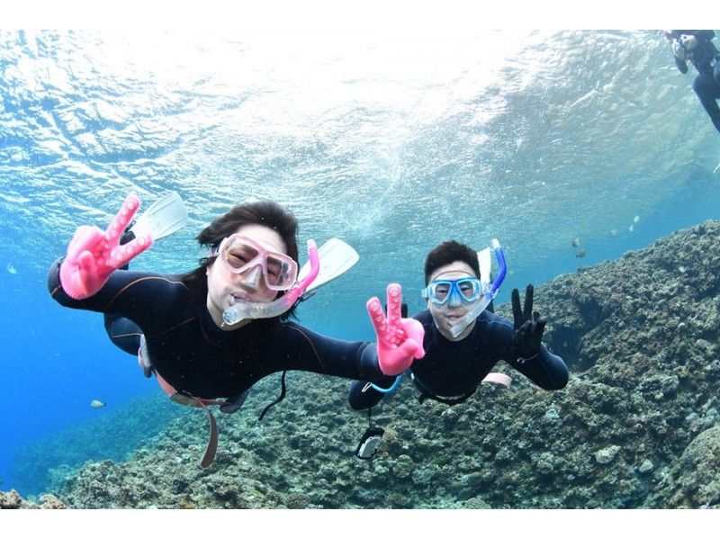 High probability of boating [Blue Cave snorkeling & trial diving] Free photos and videos with no restrictions | Feeding included | Shower parking lot free / Spring sale underwayの紹介画像