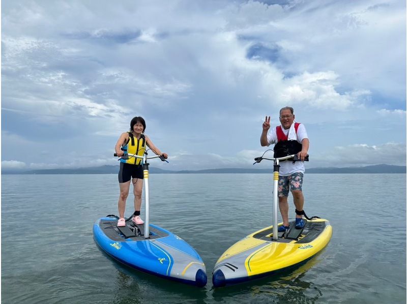 [沖繩/古宇利島/ SUP]每個團體的安全包機體驗！體驗新的感覺樹液！踏板樹液出租30分鐘♪の紹介画像