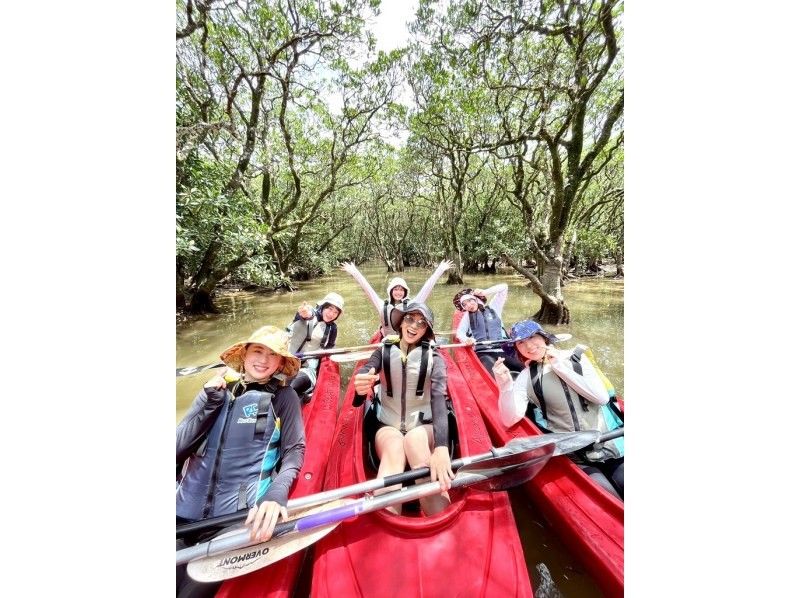 [Kagoshima / Amami Oshima] [World Natural Heritage / Amami's Most Beautiful Tomori Beach / Blue Cave Impressive Snorkeling & Mangrove Canoe Tour] Gopro Video Very Popular!の紹介画像