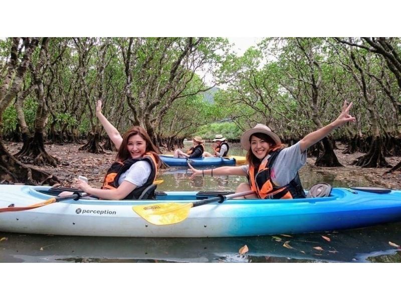 [Kagoshima / Amami Oshima] [World Natural Heritage / Amami's Most Beautiful Tomori Beach / Blue Cave Impressive Snorkeling & Mangrove Canoe Tour] Gopro Video Very Popular!の紹介画像