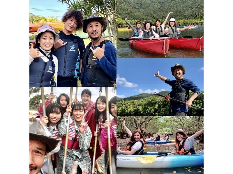 [Kagoshima / Amami Oshima] [World Natural Heritage / Amami's Most Beautiful Tomori Beach / Blue Cave Impressive Snorkeling & Mangrove Canoe Tour] Gopro Video Very Popular!の紹介画像