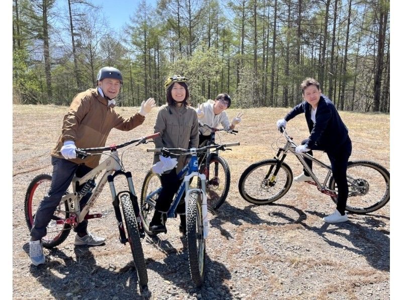 A special plan for a completely private tour!! Golden Week Mountain Bike Experience Less than 2 hours course Into a real forest!! の紹介画像