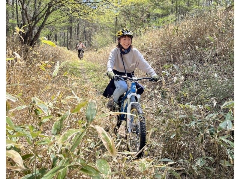 A special plan for a completely private tour!! Golden Week Mountain Bike Experience Less than 2 hours course Into a real forest!! の紹介画像