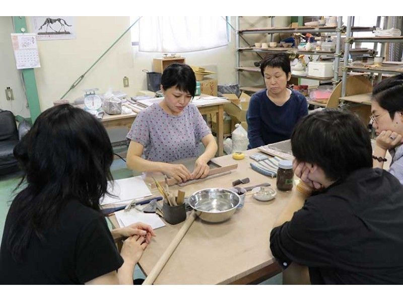 Ceramic Plate or cup Creating Workshop near Tokyoの紹介画像