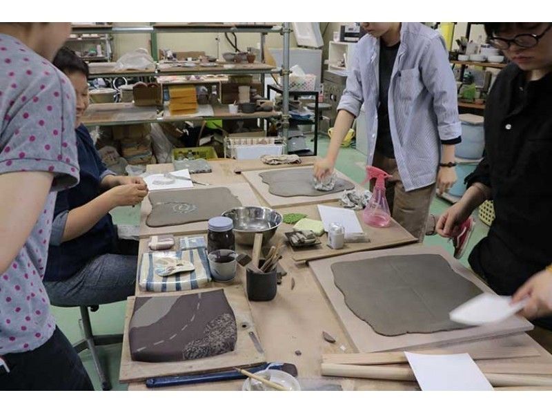 Ceramic Plate or cup Creating Workshop near Tokyoの紹介画像