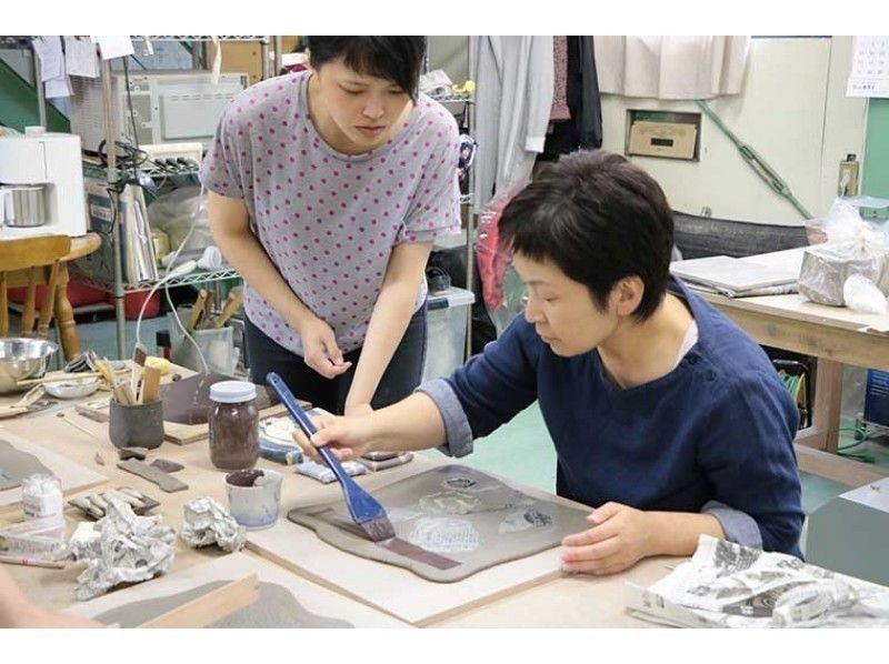 Ceramic Plate or cup Creating Workshop near Tokyoの紹介画像