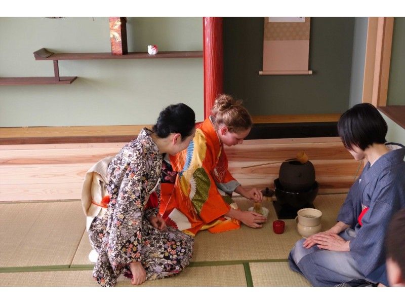 [동경·동경타워 지근] 기모노렌털& 다도 체험 교실 (ETR011) 전통 문화 어린이와 함께 ♪の紹介画像