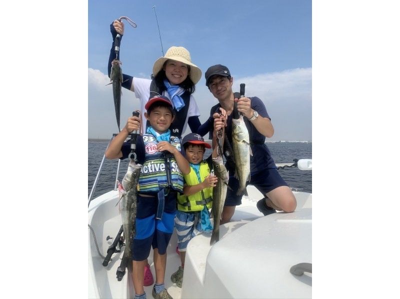 【아사쿠사역.카츠도키역】가족이나 동료만의 &ldquo;완전 전세선&rdquo; 풀 렉처로 안심! 빈손으로 배 낚시를 즐기자! 【물고기를 반입할 수 있는 음식점 소개 가능】の紹介画像